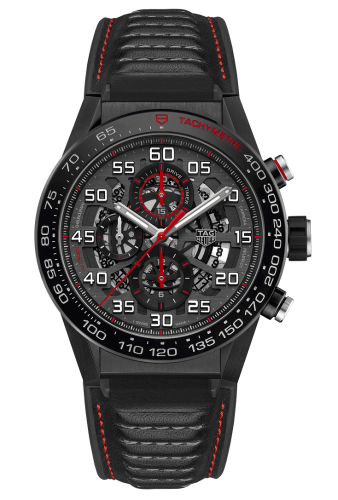 TAG Heuer Carrera Calibre Heuer 01 45 Stainless Steel / Skeleton / Calf